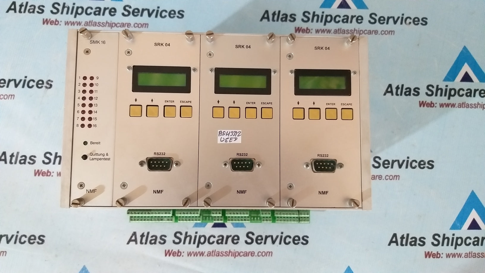 NMF Deck Crane 914 718 Control Panel 2010 045